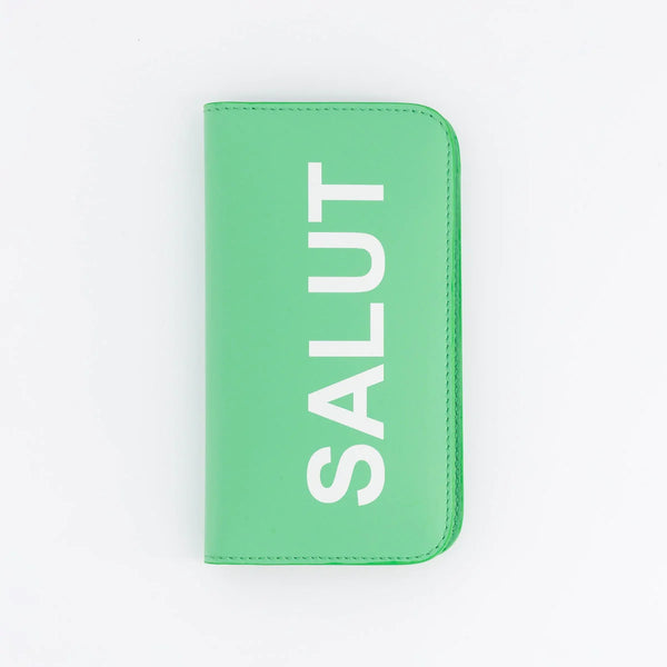 IPHONE CASE ALMOND GREEN SALUT