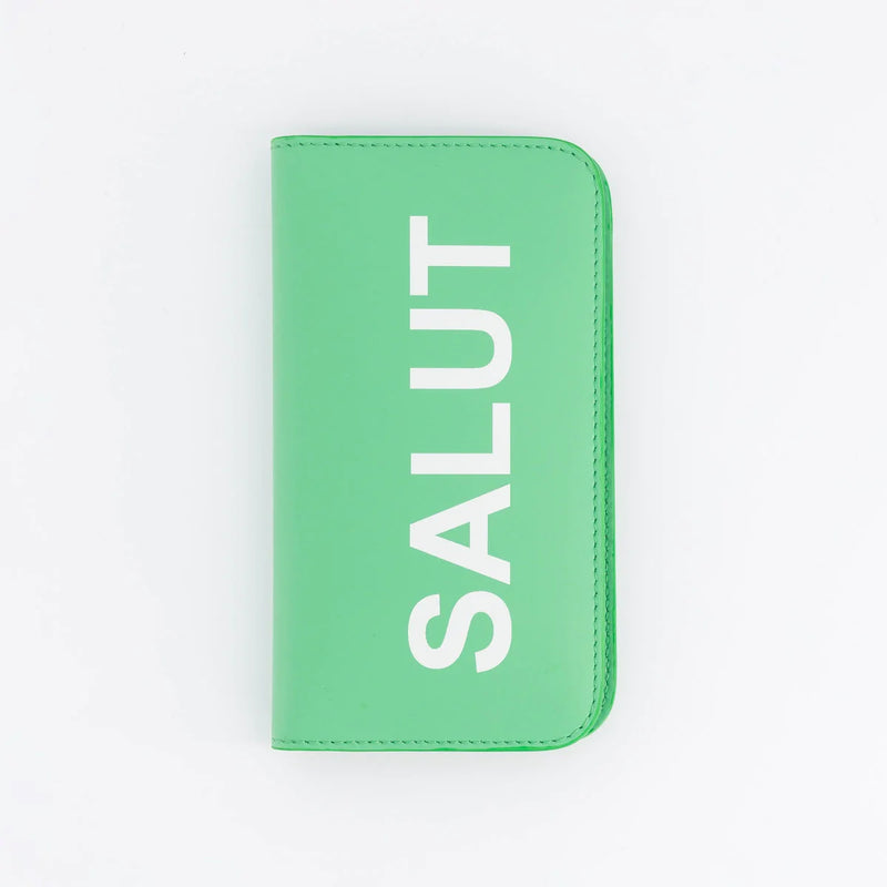 IPHONE CASE ALMOND GREEN SALUT