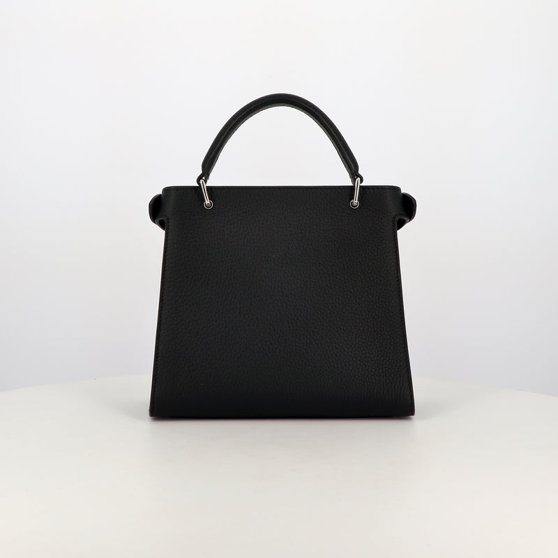 LEATHER HANDBAG LUTECE MINI BLACK