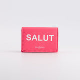 LEATHER MINI WALLET NEW FUXIA