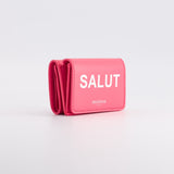LEATHER MINI WALLET NEW FUXIA