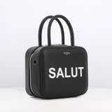 SAC À MAIN EN CUIR PIGALLE PETIT SALUT NOIR